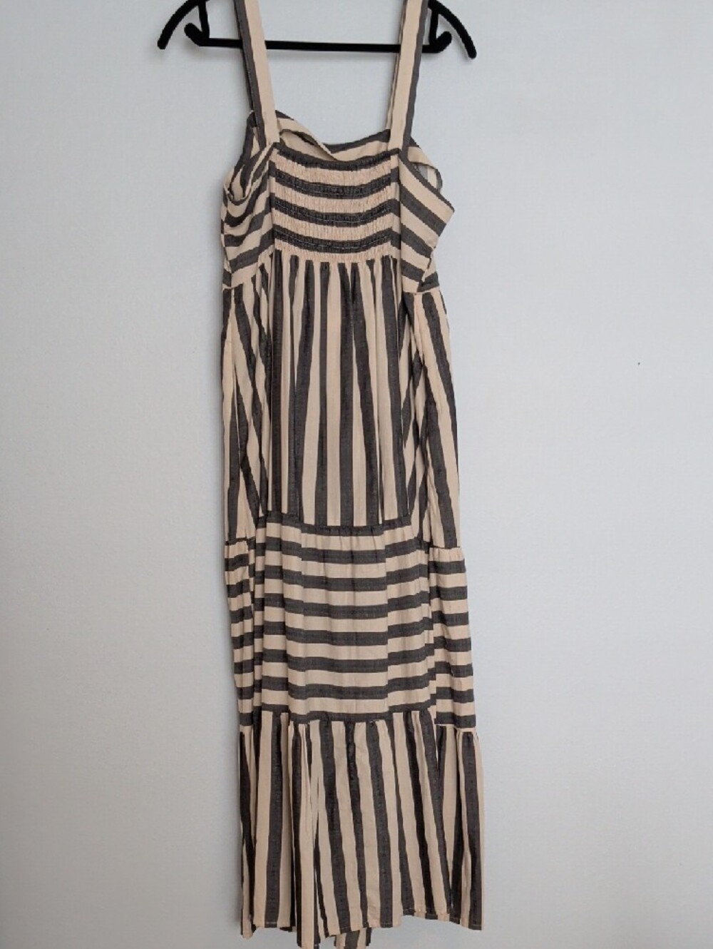 Knox Rose Striped Maxi Dress in Beige and Black - Picture 5 of 6